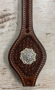 Glitzer Concho white